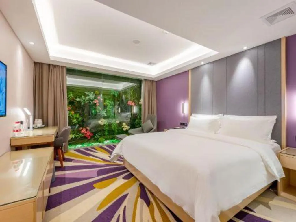 Bed in Lavande Hotel Dongguan Shijie Jiarong Shopping Plaza Liuhua Metro Station