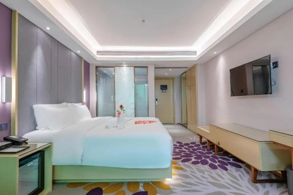 Bed in Lavande Hotel Dongguan Shijie Jiarong Shopping Plaza Liuhua Metro Station