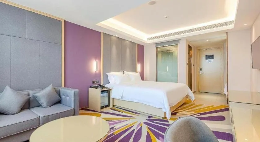 Bed in Lavande Hotel Dongguan Shijie Jiarong Shopping Plaza Liuhua Metro Station