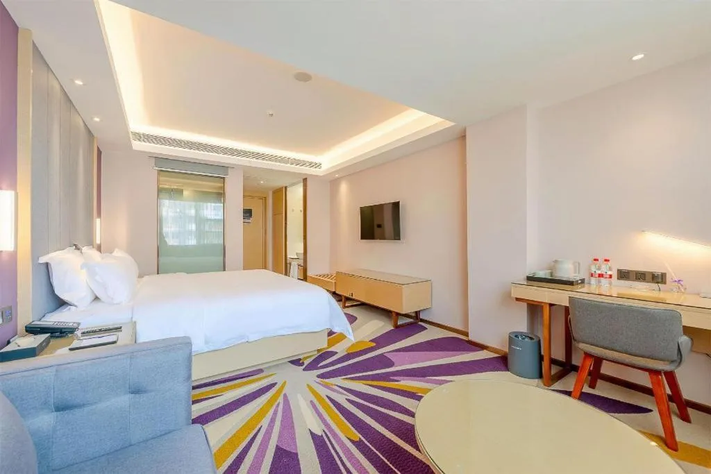Bed in Lavande Hotel Dongguan Shijie Jiarong Shopping Plaza Liuhua Metro Station