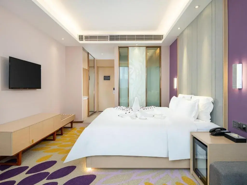 Bed in Lavande Hotel Jieyang Danpu Bed in Lavande Hotel Jieyang Danpu