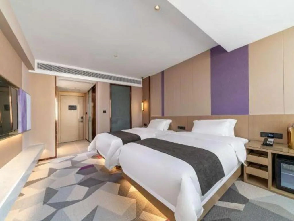 Bed in Lavande Hotel Chaozhou Fortune Center Lin Street