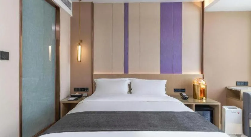 Bed in Lavande Hotel Chaozhou Fortune Center Lin Street