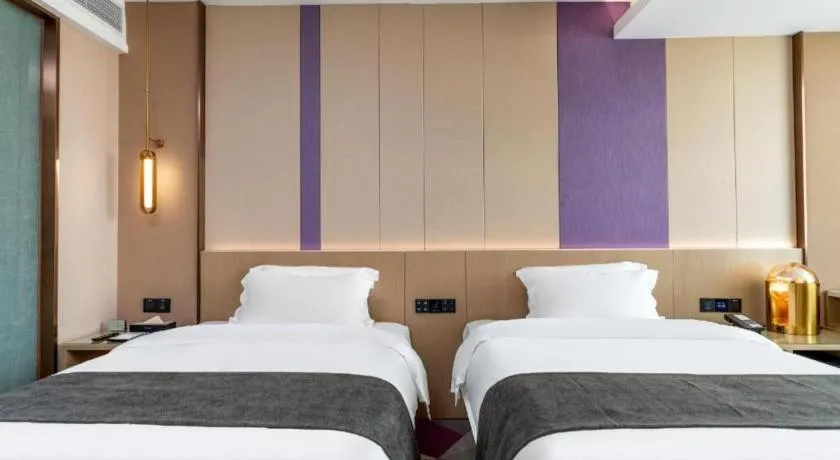 Bed in Lavande Hotel Chaozhou Fortune Center Lin Street