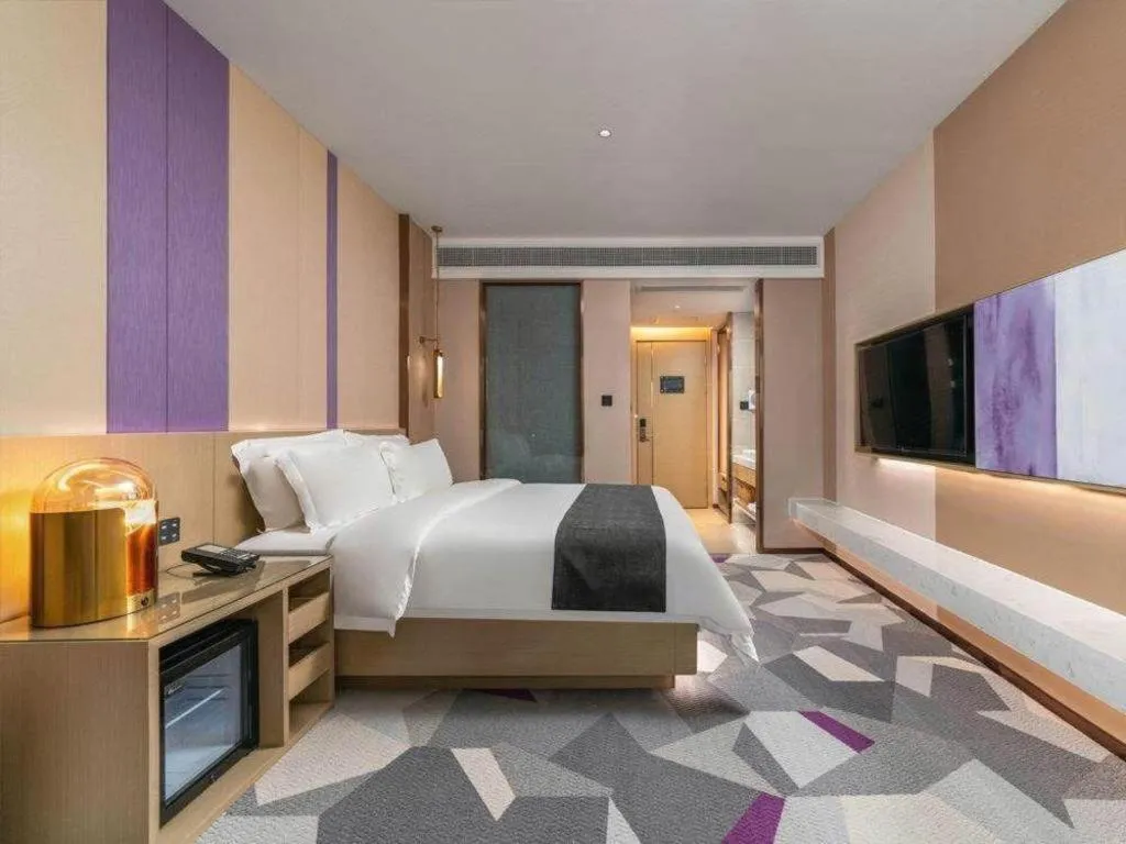 Bed in Lavande Hotel Chaozhou Fortune Center Lin Street