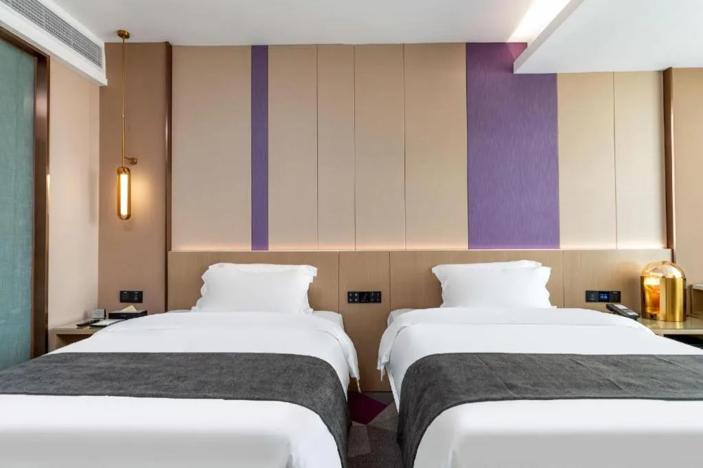 Bed in Lavande Hotel Chaozhou Fortune Center Lin Street