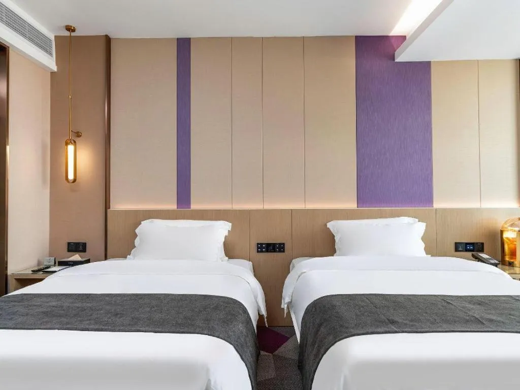 Bed in Lavande Hotel Chaozhou Fortune Center Lin Street
