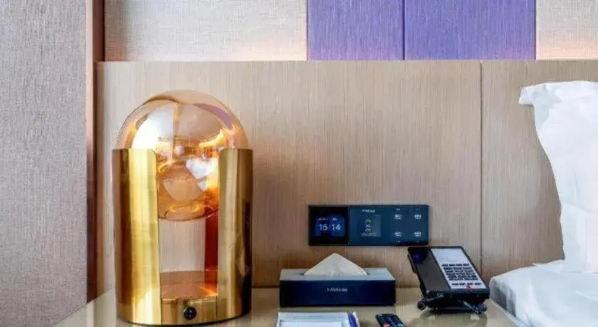 Bed in Lavande Hotel Chaozhou Fortune Center Lin Street Bed in Lavande Hotel Chaozhou Fortune Center Lin Street