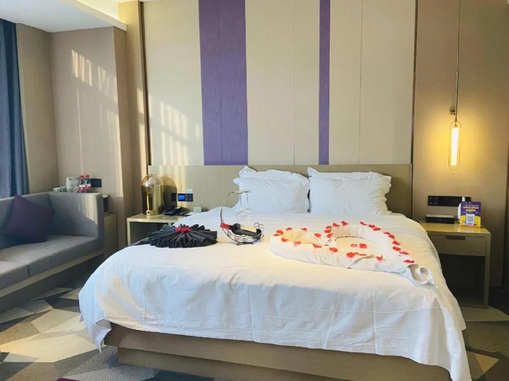 Bed in Lavande Hotel Wuxi East Railway Station