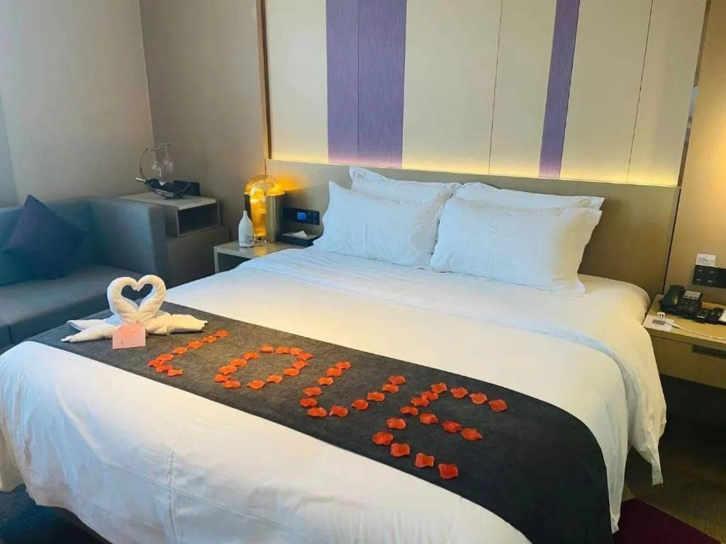 Bed in Lavande Hotel Wuxi East Railway Station