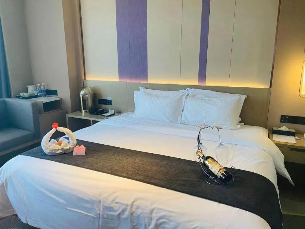 Bed in Lavande Hotel Wuxi East Railway Station