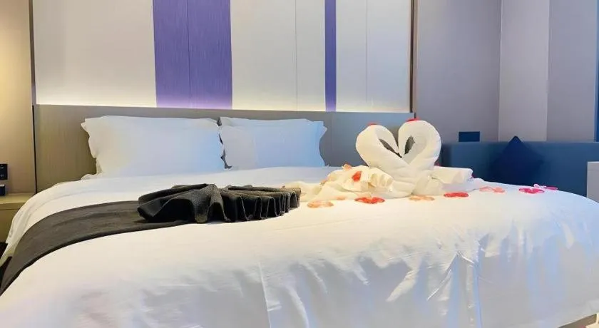 Bed in Lavande Hotel Wuxi East Railway Station