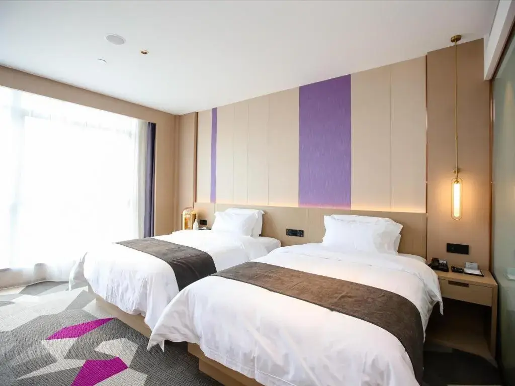 Bed in Lavande Hotel Wuxi East Railway Station Bed in Lavande Hotel Wuxi East Railway Station