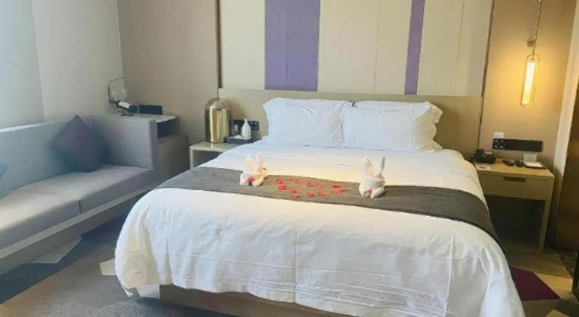 Bed in Lavande Hotel Wuxi East Railway Station