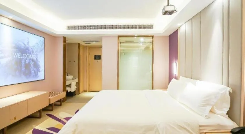 Bed in Lavande Hotel Wuhan Jianghan Road Jiqing Street