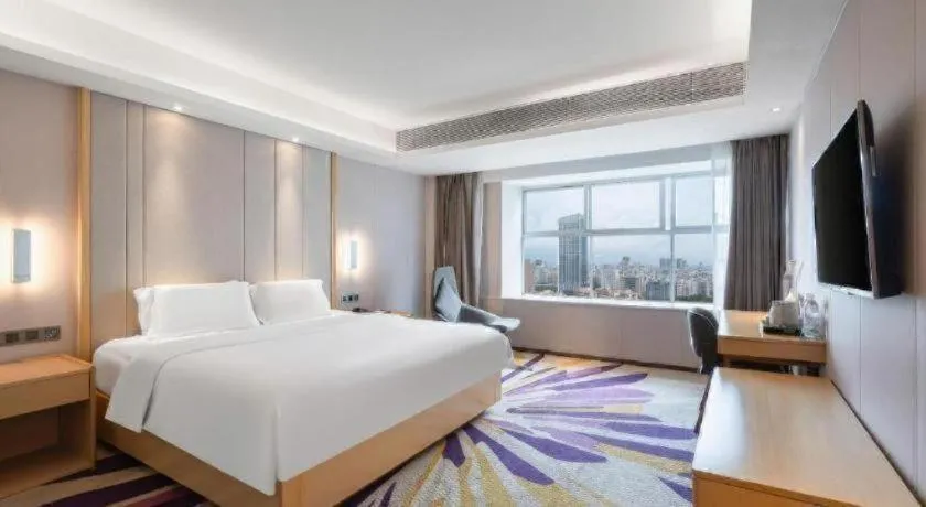 Bed in Lavande Hotel Maoming High-speed Railway Station Xinfu Road