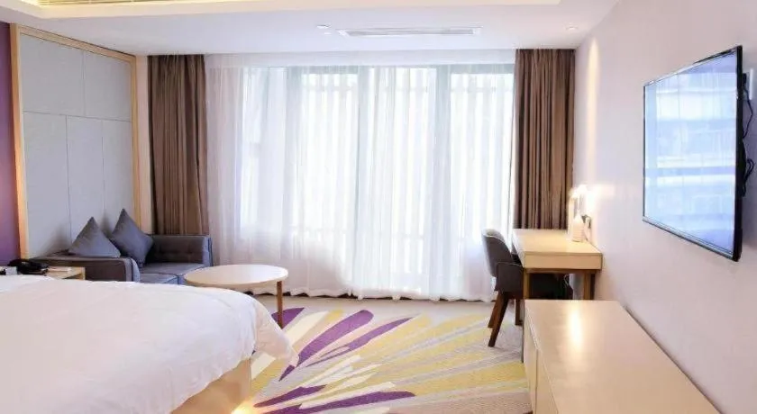 Bed in Lavande Hotel Maoming High-speed Railway Station Xinfu Road