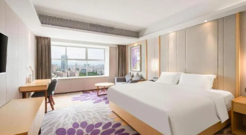 Bed in Lavande Hotel Maoming High-speed Railway Station Xinfu Road
