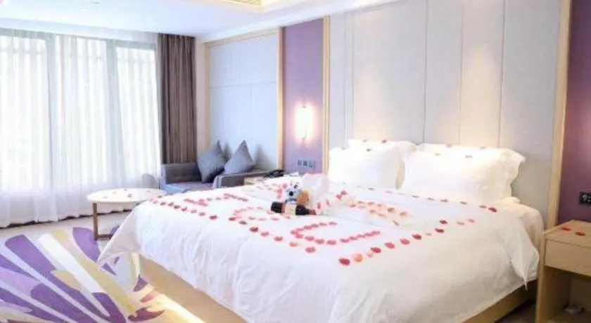 Bed in Lavande Hotel Maoming High-speed Railway Station Xinfu Road