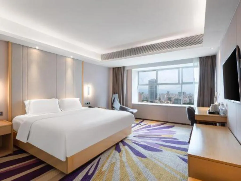 Bed in Lavande Hotel Maoming High-speed Railway Station Xinfu Road