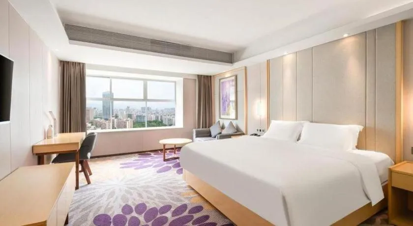 Bed in Lavande Hotel Maoming High-speed Railway Station Xinfu Road