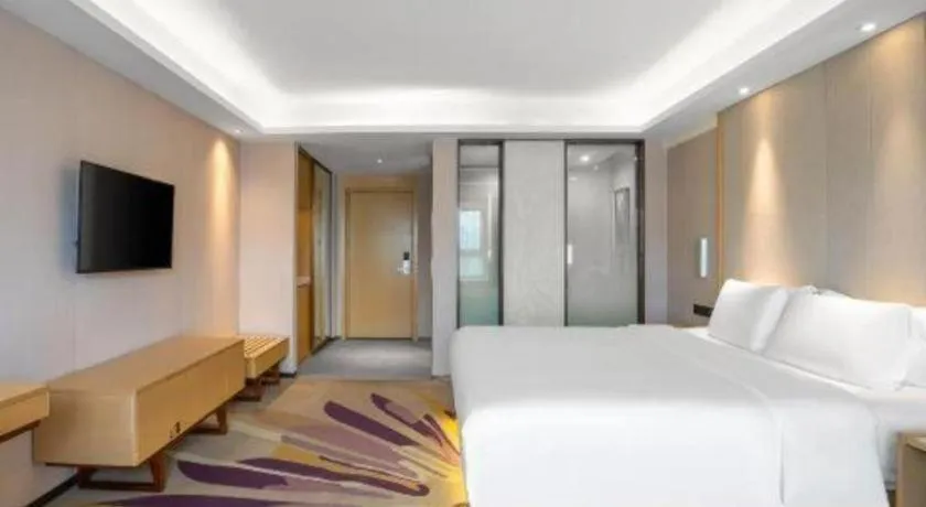 Bed in Lavande Hotel Maoming High-speed Railway Station Xinfu Road