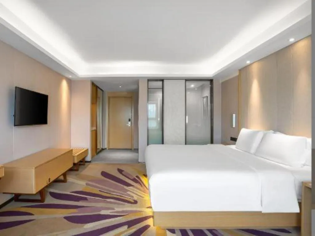 Bed in Lavande Hotel Maoming High-speed Railway Station Xinfu Road