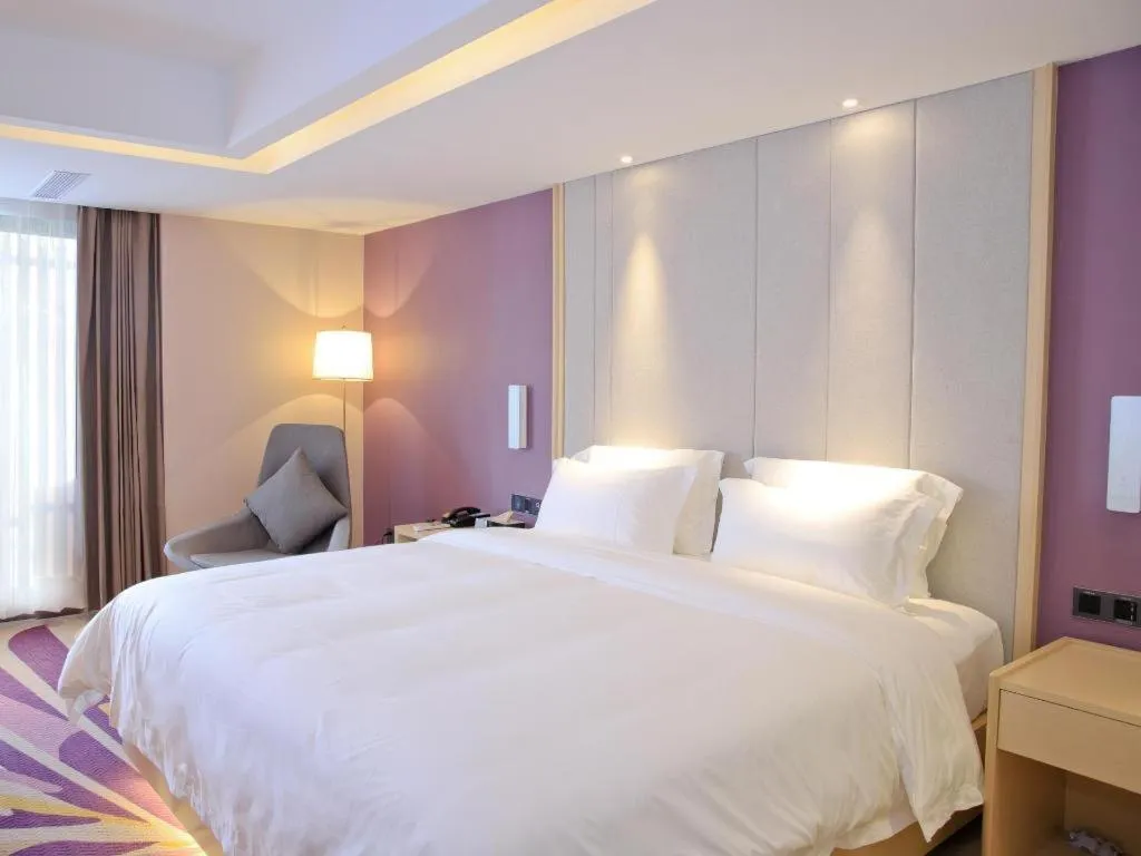 Bed in Lavande Hotel Maoming High-speed Railway Station Xinfu Road