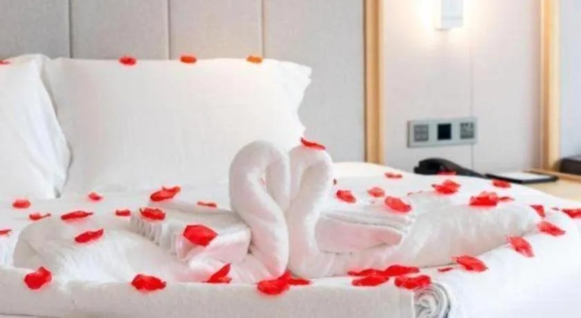 Bed in Lavande Hotel Maoming High-speed Railway Station Xinfu Road