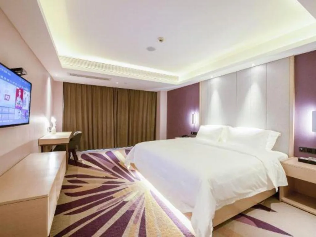 Bed in Lavande Hotel Maoming High-speed Railway Station Xinfu Road