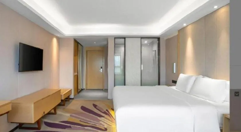 Bed in Lavande Hotel Maoming High-speed Railway Station Xinfu Road