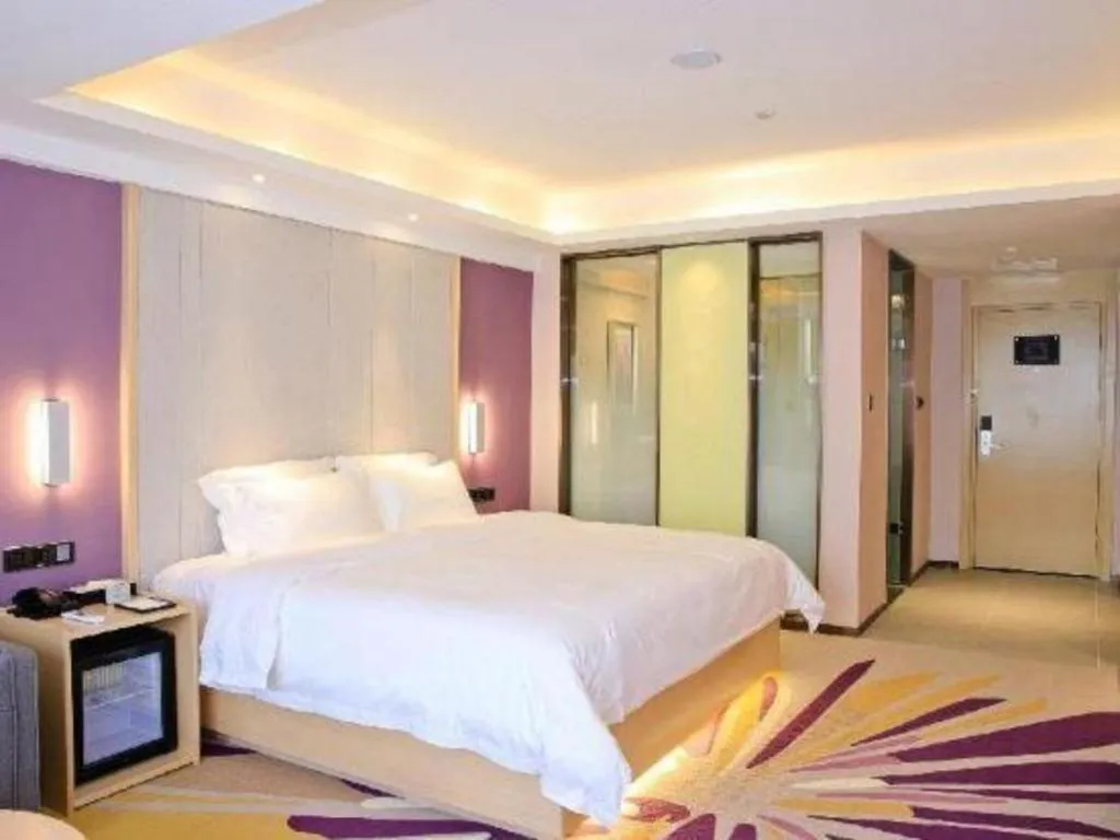 Bed in Lavande Hotel Maoming High-speed Railway Station Xinfu Road