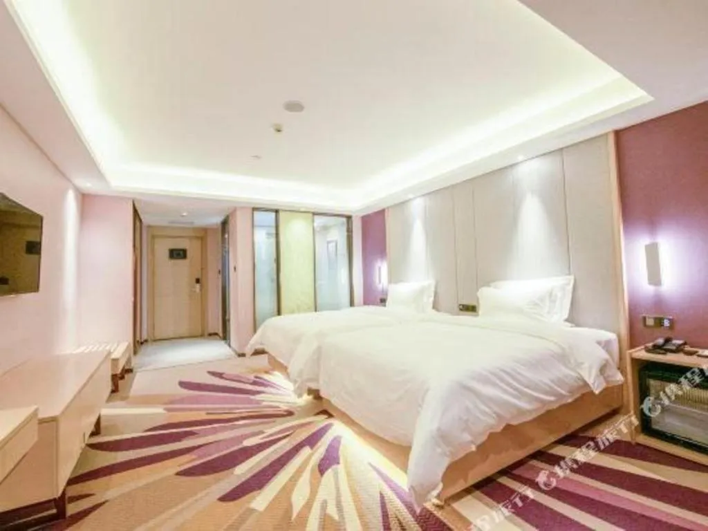 Bed in Lavande Hotel Maoming High-speed Railway Station Xinfu Road