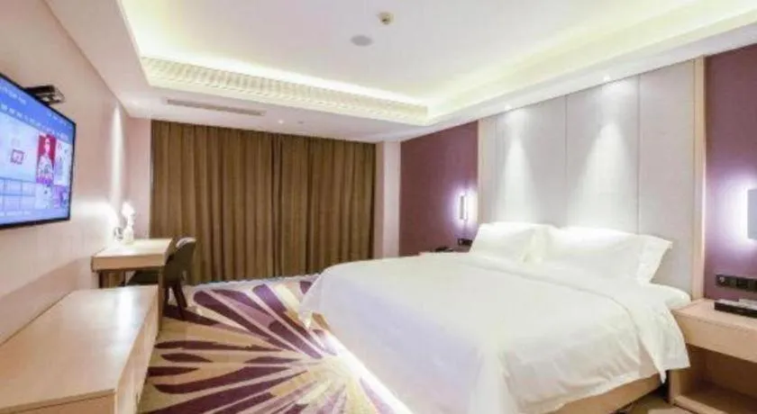 Bed in Lavande Hotel Maoming High-speed Railway Station Xinfu Road