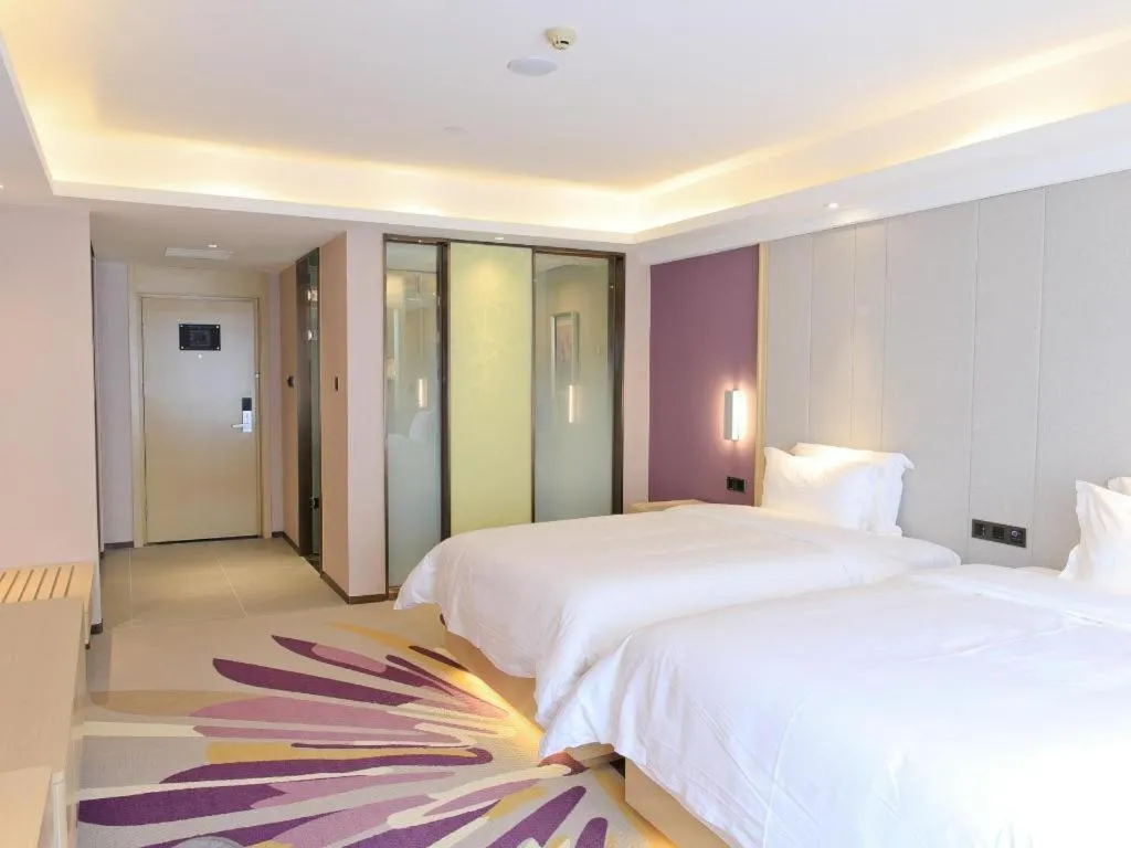 Bed in Lavande Hotel Maoming High-speed Railway Station Xinfu Road