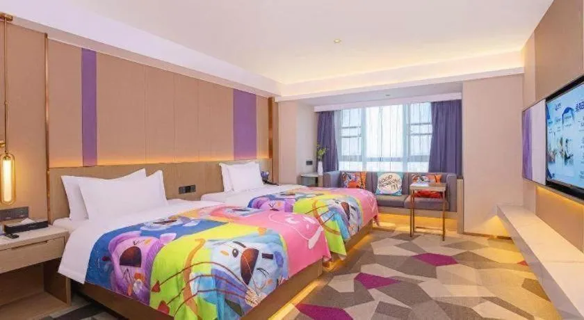 Bed in Lavande Hotel Xuchang Pangdonglai Hengdajinhui Plaza