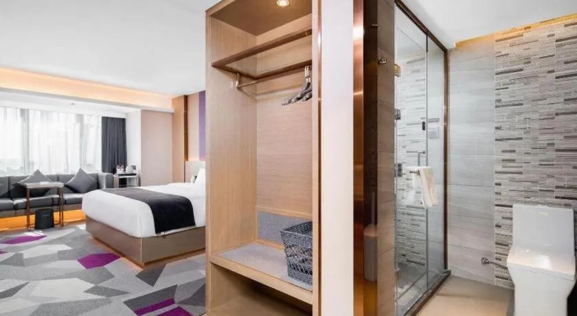 Bed in Lavande Hotel Xuchang Pangdonglai Hengdajinhui Plaza