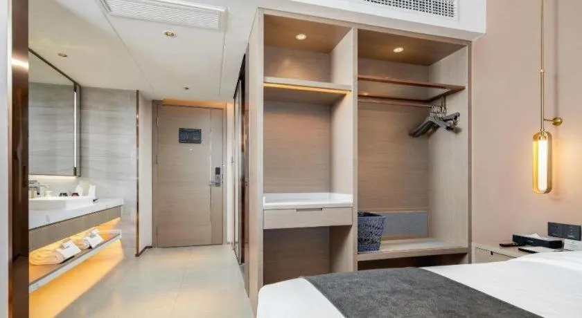 Bed in Lavande Hotel Xuchang Pangdonglai Hengdajinhui Plaza