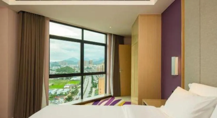 Bed in Lavande Hotel Shanwei Haifeng Fenghuang New City Tianhong Plaza