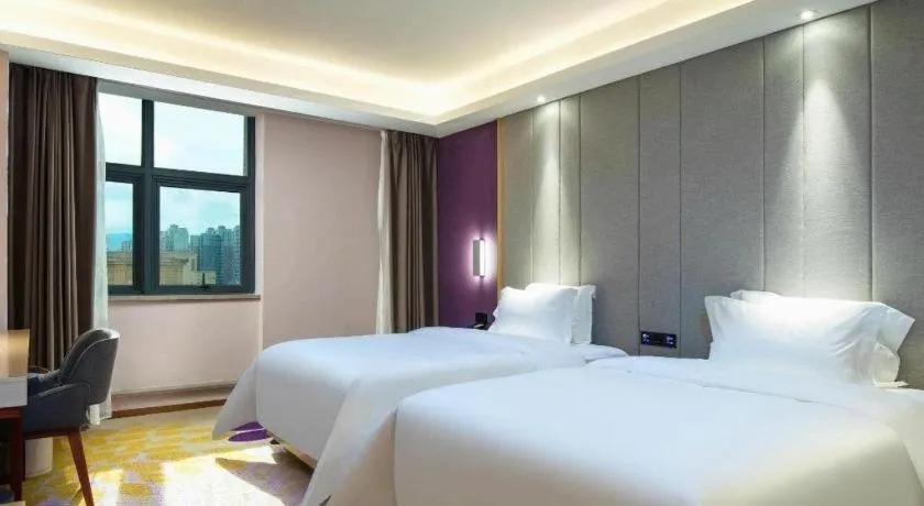 Bed in Lavande Hotel Shanwei Haifeng Fenghuang New City Tianhong Plaza
