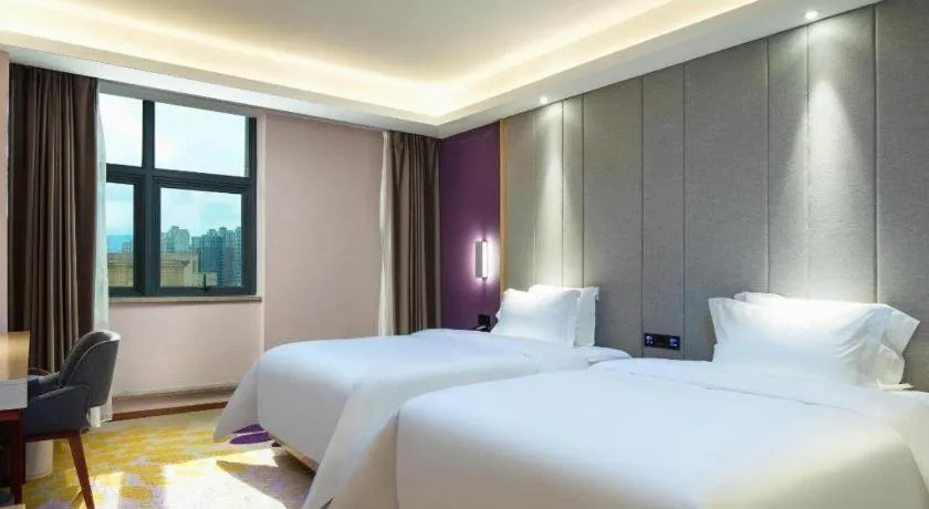 Bed in Lavande Hotel Shanwei Haifeng Fenghuang New City Tianhong Plaza