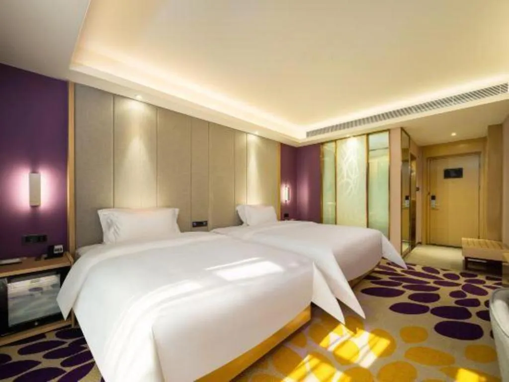 Bed in Lavande Hotel Shanwei Haifeng Fenghuang New City Tianhong Plaza