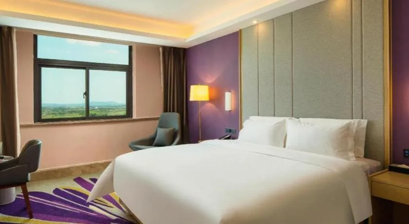 Bed in Lavande Hotel Shanwei Haifeng Fenghuang New City Tianhong Plaza