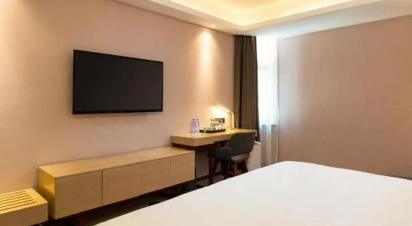 Bed in Lavande Hotel Shanwei Haifeng Fenghuang New City Tianhong Plaza
