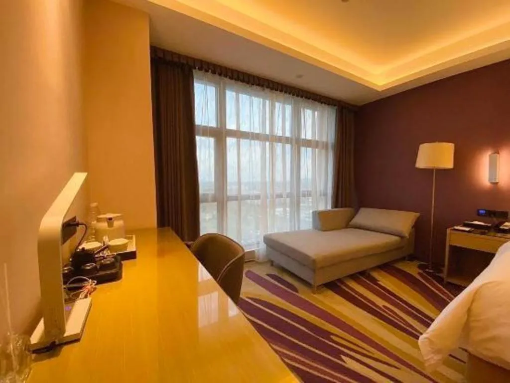 Bed in Lavande Hotel Shanwei Haifeng Fenghuang New City Tianhong Plaza