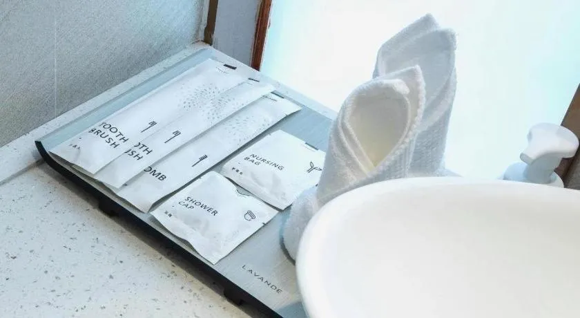 Bed in Lavande Hotel Shanwei Haifeng Fenghuang New City Tianhong Plaza