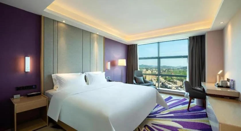 Bed in Lavande Hotel Shanwei Haifeng Fenghuang New City Tianhong Plaza