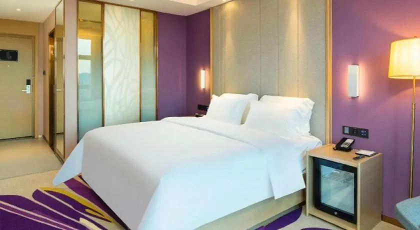 Bed in Lavande Hotel Shanwei Haifeng Fenghuang New City Tianhong Plaza