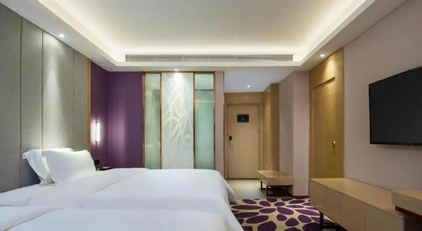 Bed in Lavande Hotel Shanwei Haifeng Fenghuang New City Tianhong Plaza