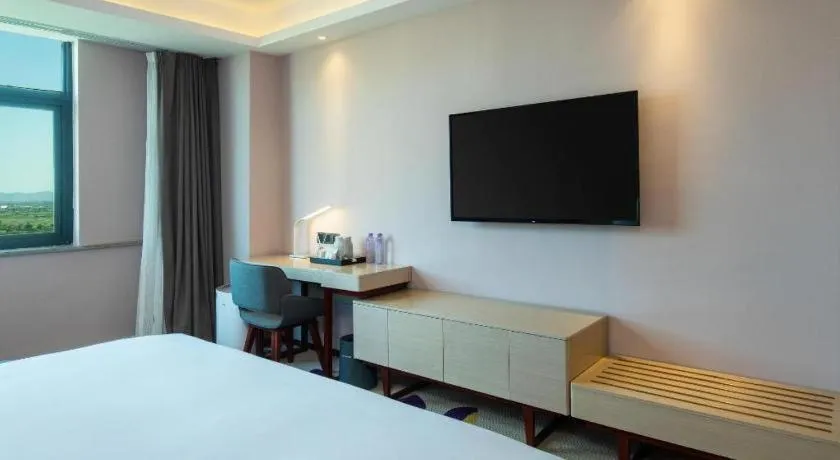 Bed in Lavande Hotel Shanwei Haifeng Fenghuang New City Tianhong Plaza